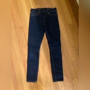 AG jeans: the Farrah skinny ankle, high rise skinny ankle size 25